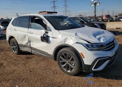2022 Volkswagen Tiguan Se from USA, damaged, VIN 3VV2B7AX2NM120217